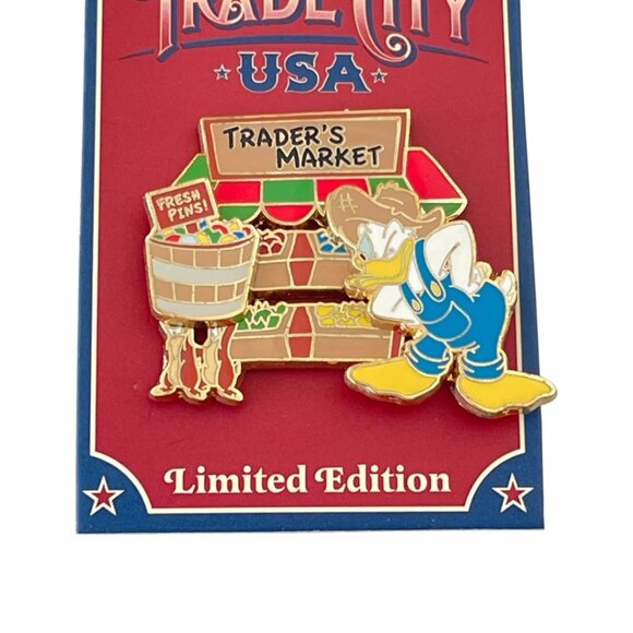 Disney 2010 Trade City USA Trader's Market Donald Duck Limited Edition Pin - Picture 6 of 8